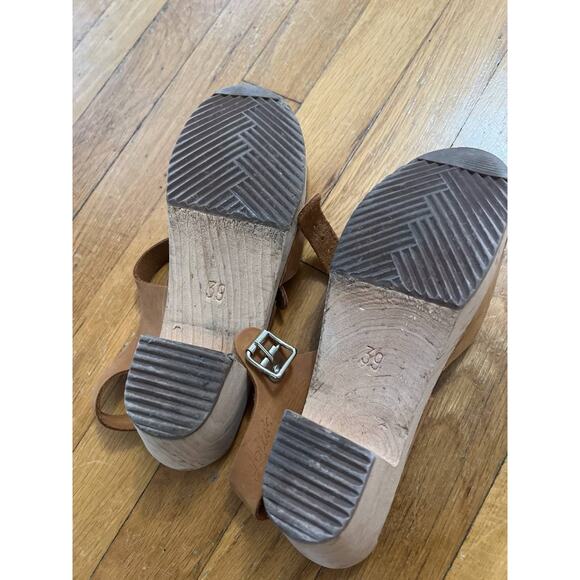 Lotta's Sweden made Highwood Brown Clogs in Oiled Nubuck Size 39 S000049 - Picture 7 of 10